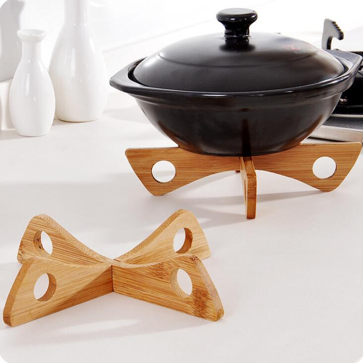 Wooden Kitchen Cooking Pot Stand